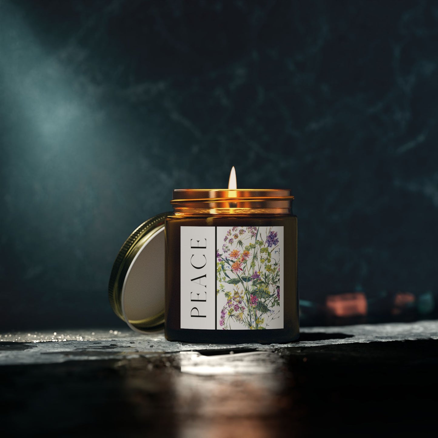 Botanic Scented Candles, Coconut Apricot Wax