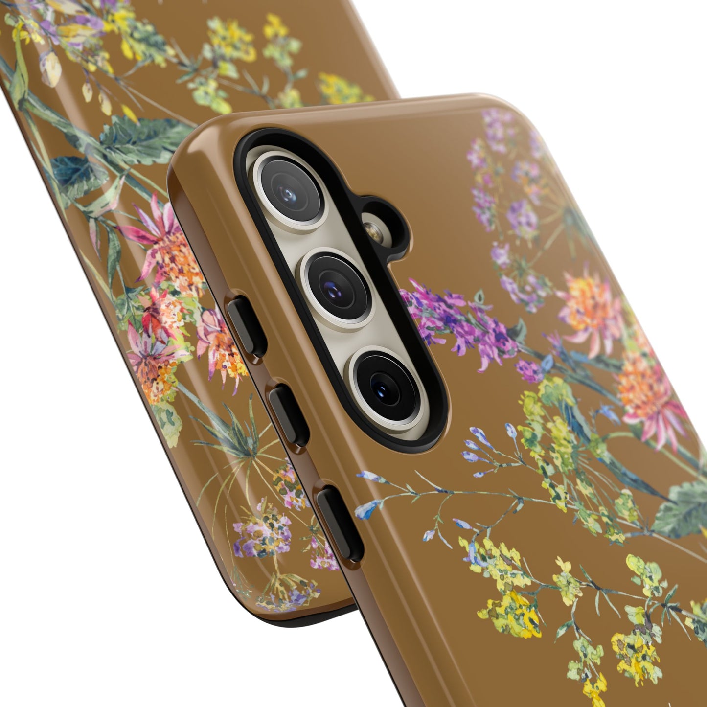 Phone Case - Botanic Full Brown, Psalm 131:2-3