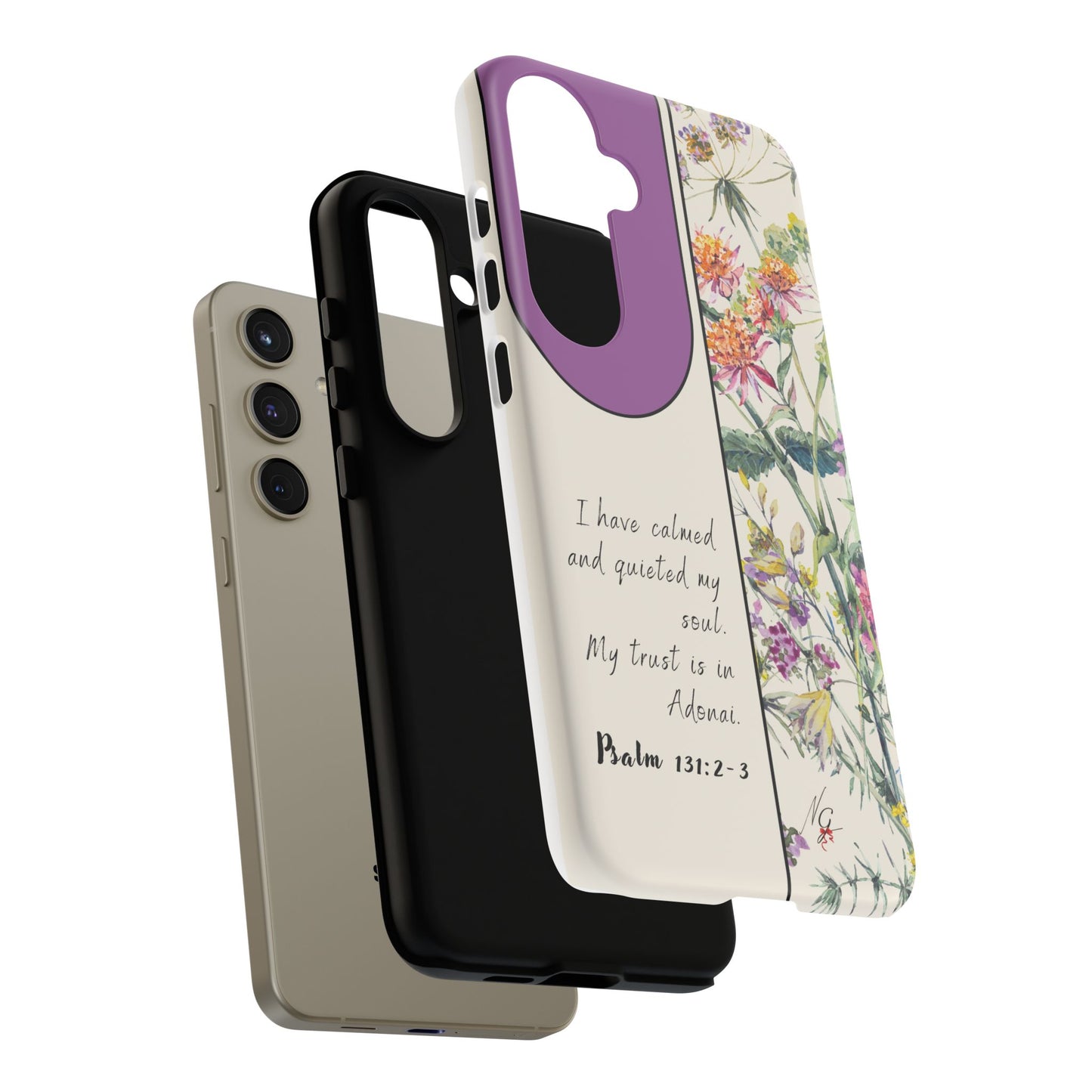 Phone Case: Botanic - Mauve