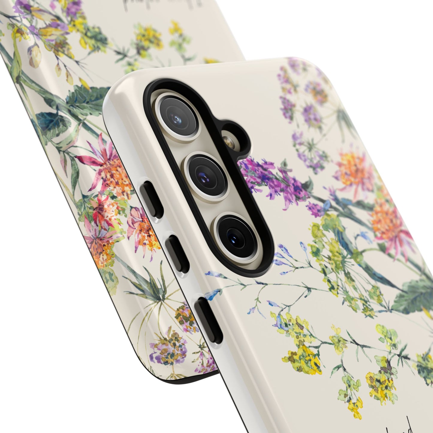 Phone Case - Botanic Cream, Psalm 131:2-3