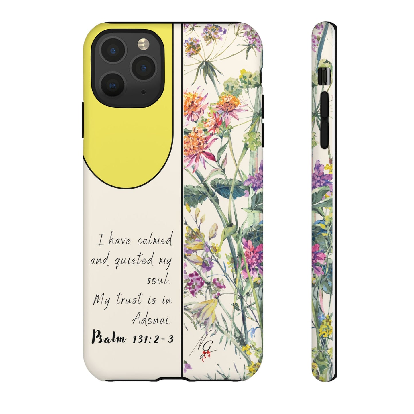 Phone Case: Botanic - Yellow