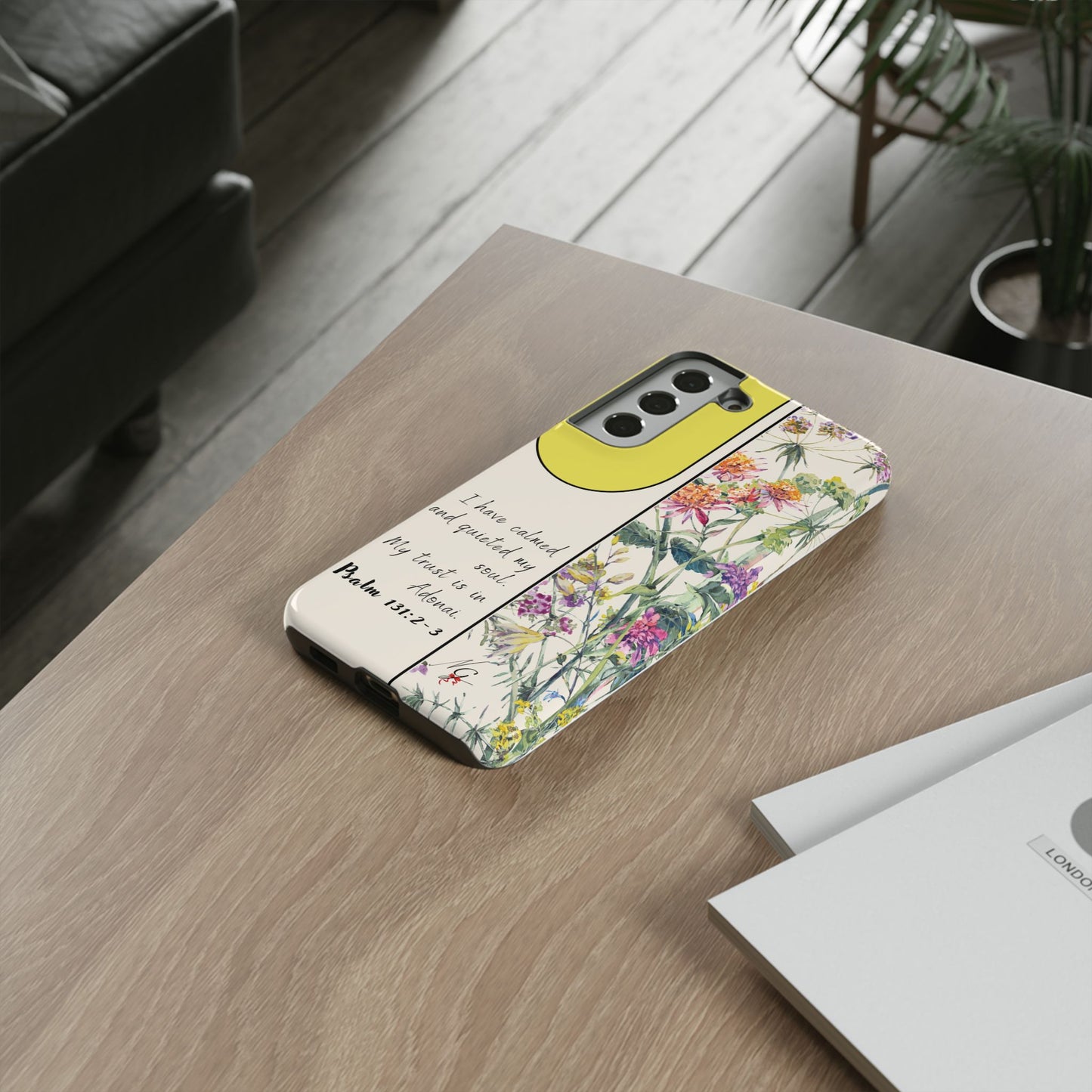 Phone Case: Botanic - Yellow