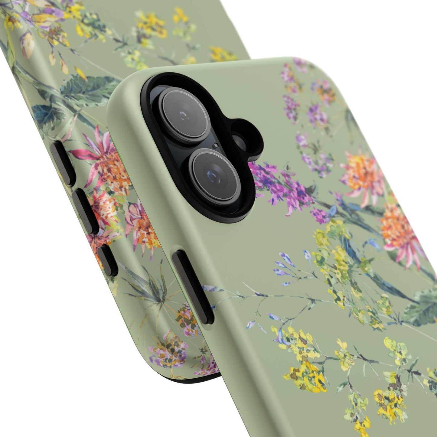 Phone Case - Botanic - Fully Sage Green, Psalm 131:2-3