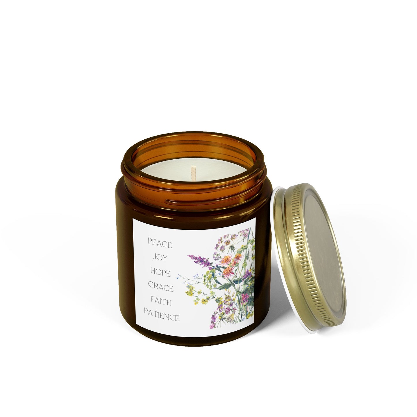 Ambient Botanic Scented Candles, Coconut Apricot Wax