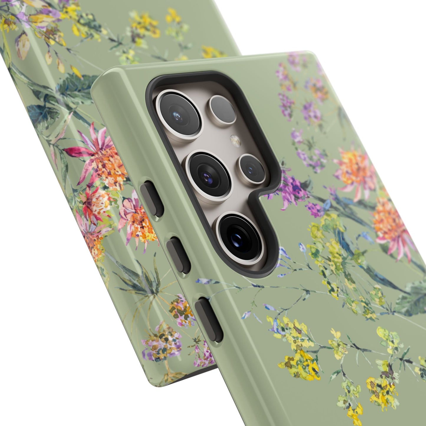 Phone Case - Botanic - Fully Sage Green, Psalm 131:2-3