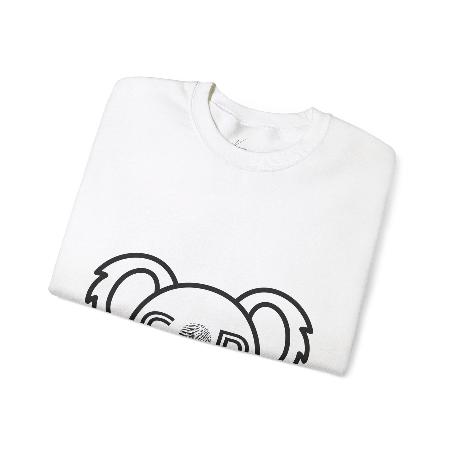 Sweatshirt Unisex Adult: Koala - White