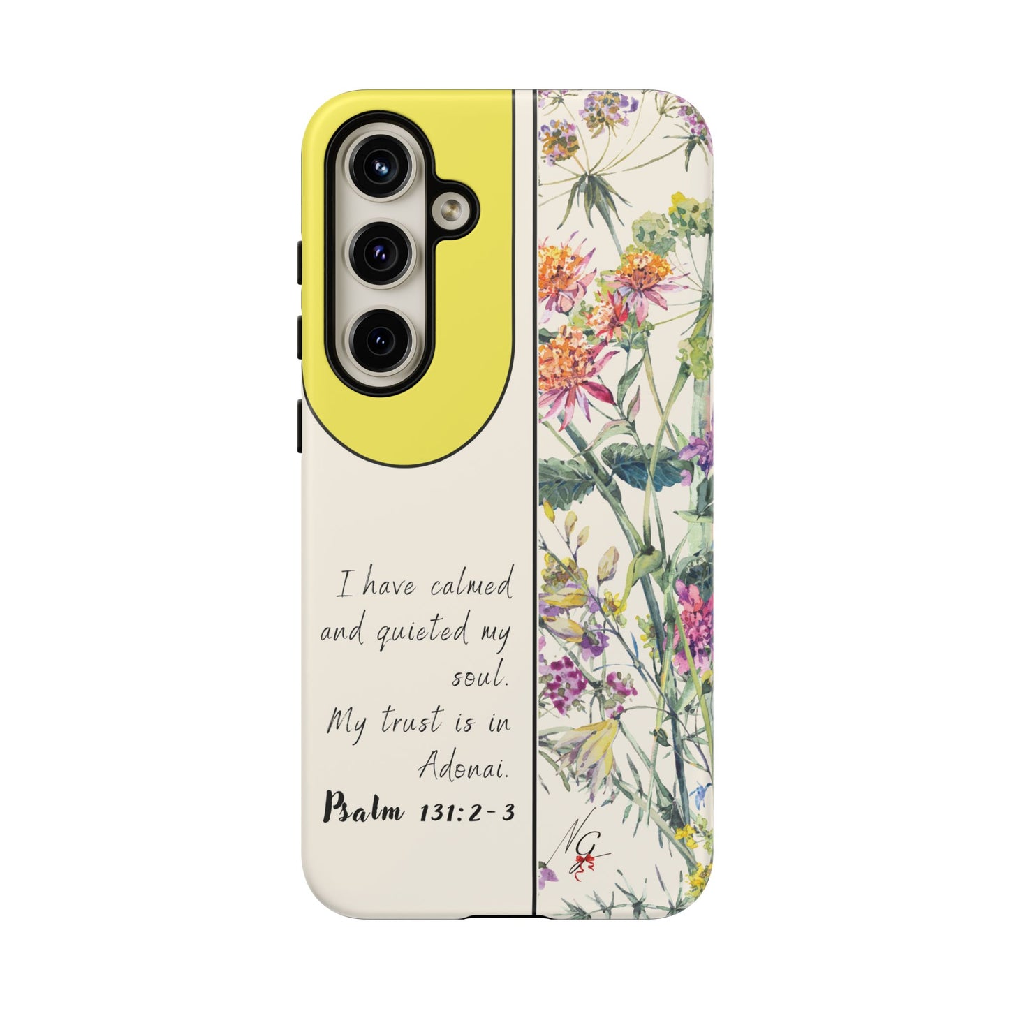Phone Case: Botanic - Yellow