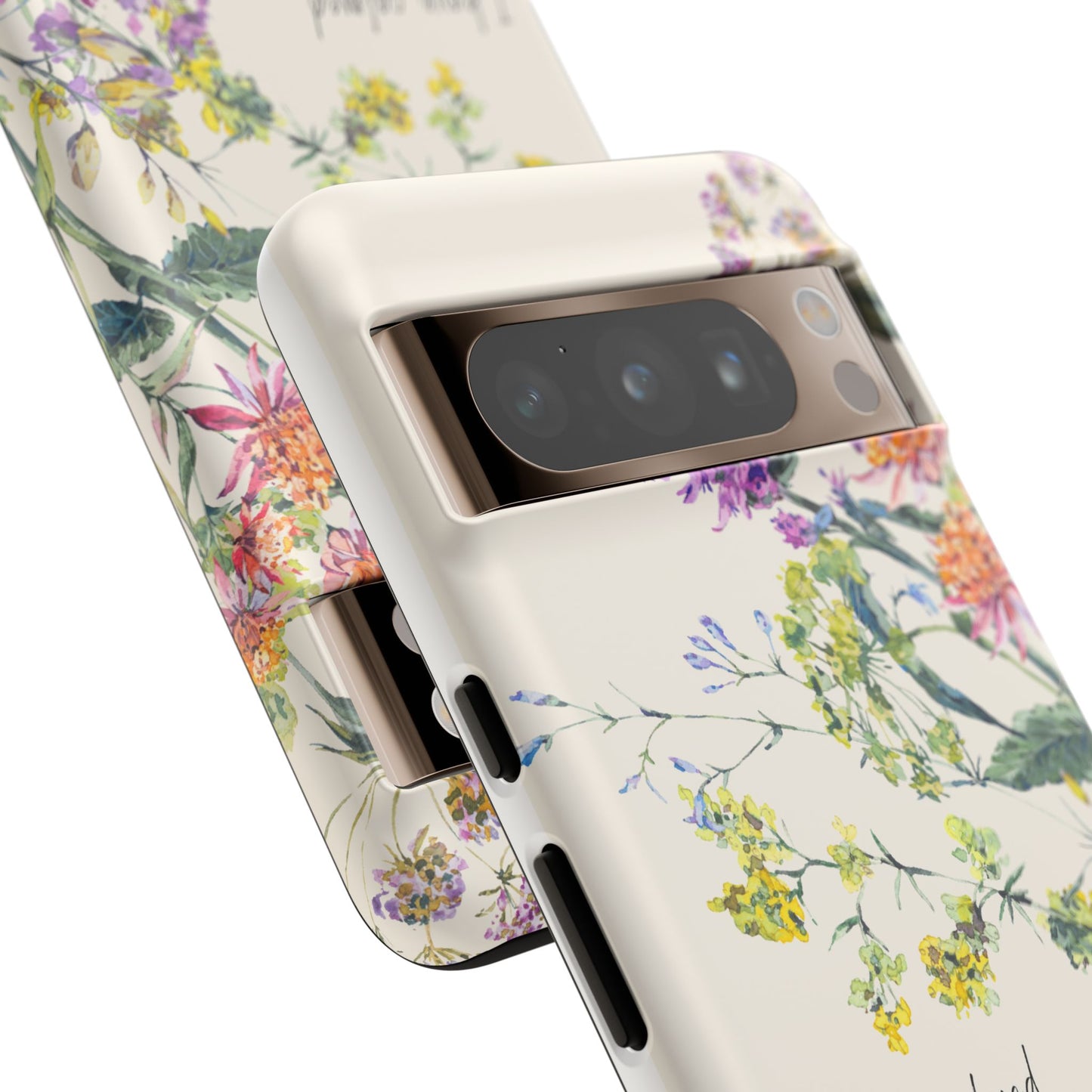 Phone Case - Botanic Cream, Psalm 131:2-3