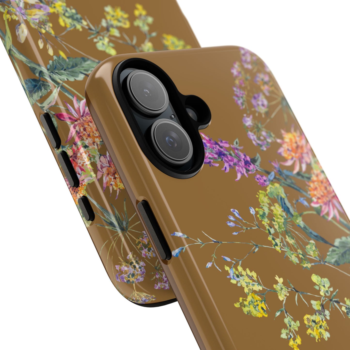 Phone Case - Botanic Full Brown, Psalm 131:2-3
