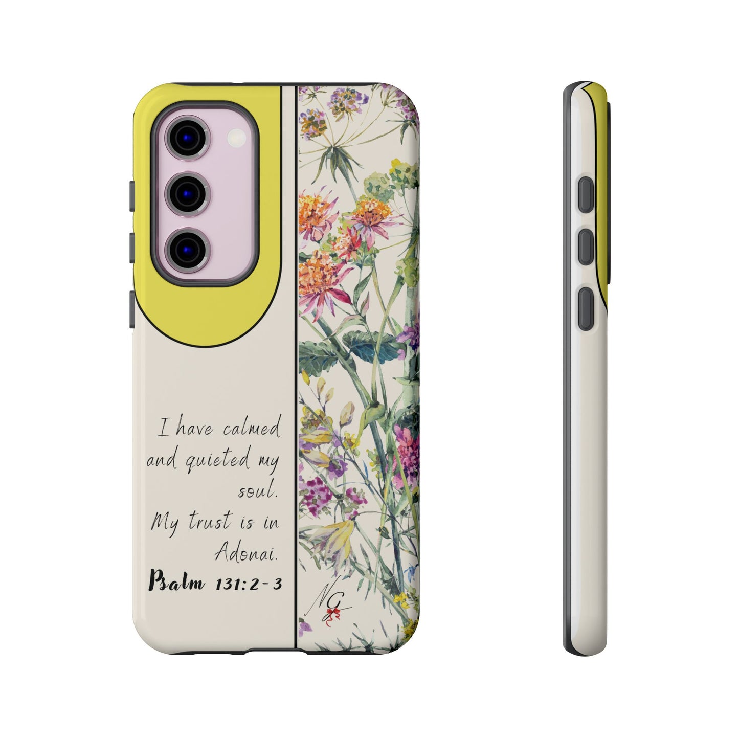 Phone Case: Botanic - Yellow