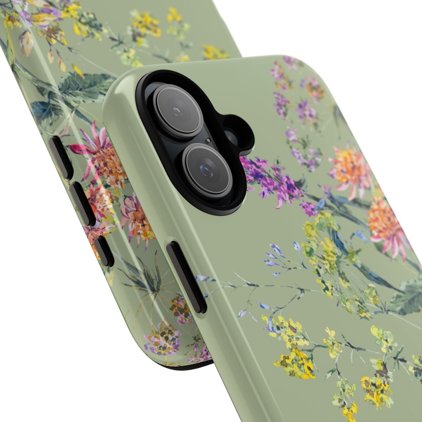 Phone Case - Botanic - Fully Sage Green, Psalm 131:2-3