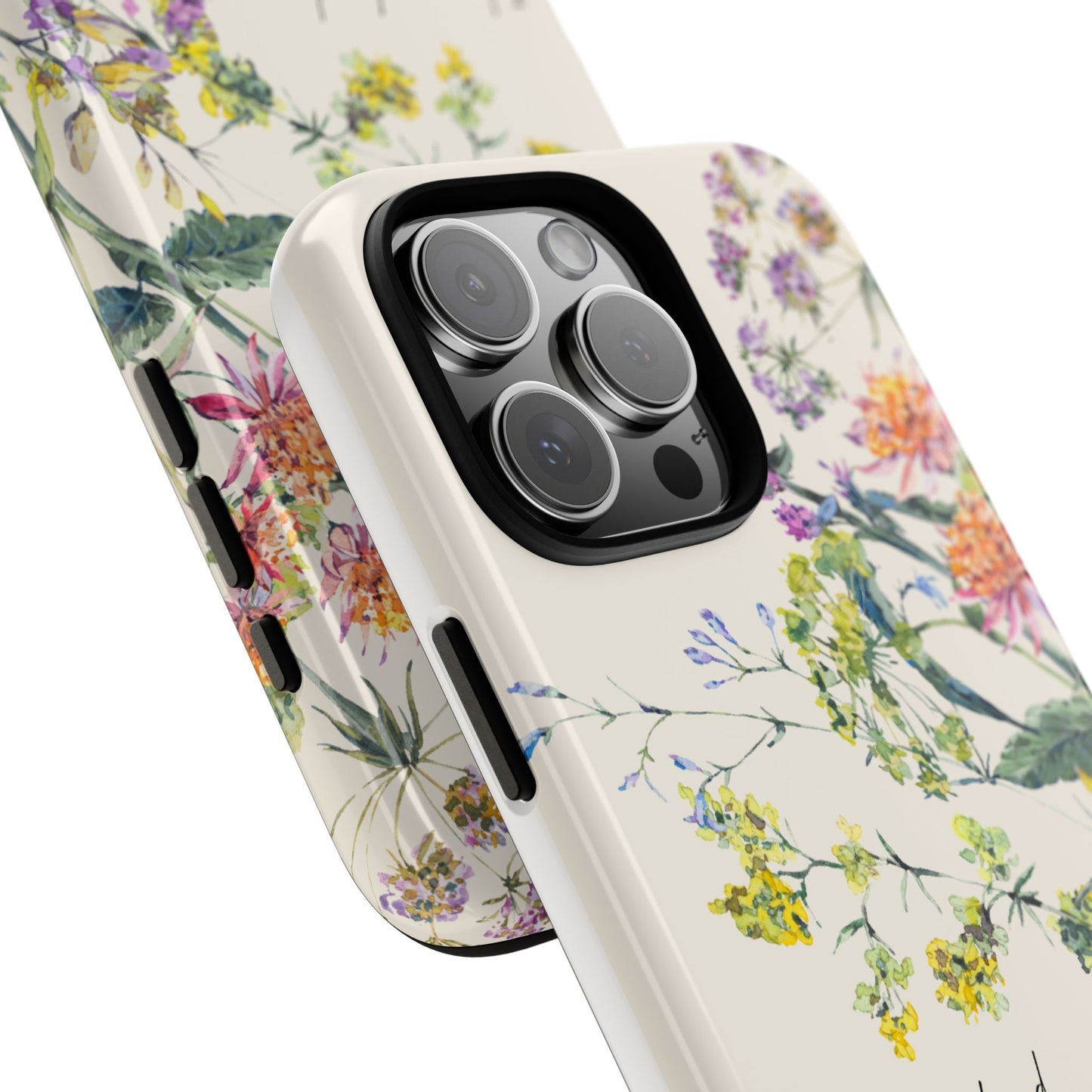 Phone Case - Botanic Cream, Psalm 131:2-3
