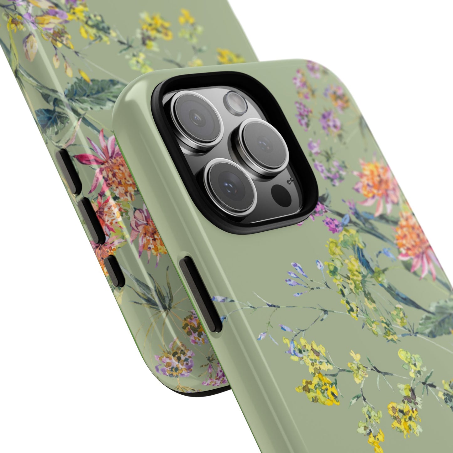 Phone Case - Botanic - Fully Sage Green, Psalm 131:2-3