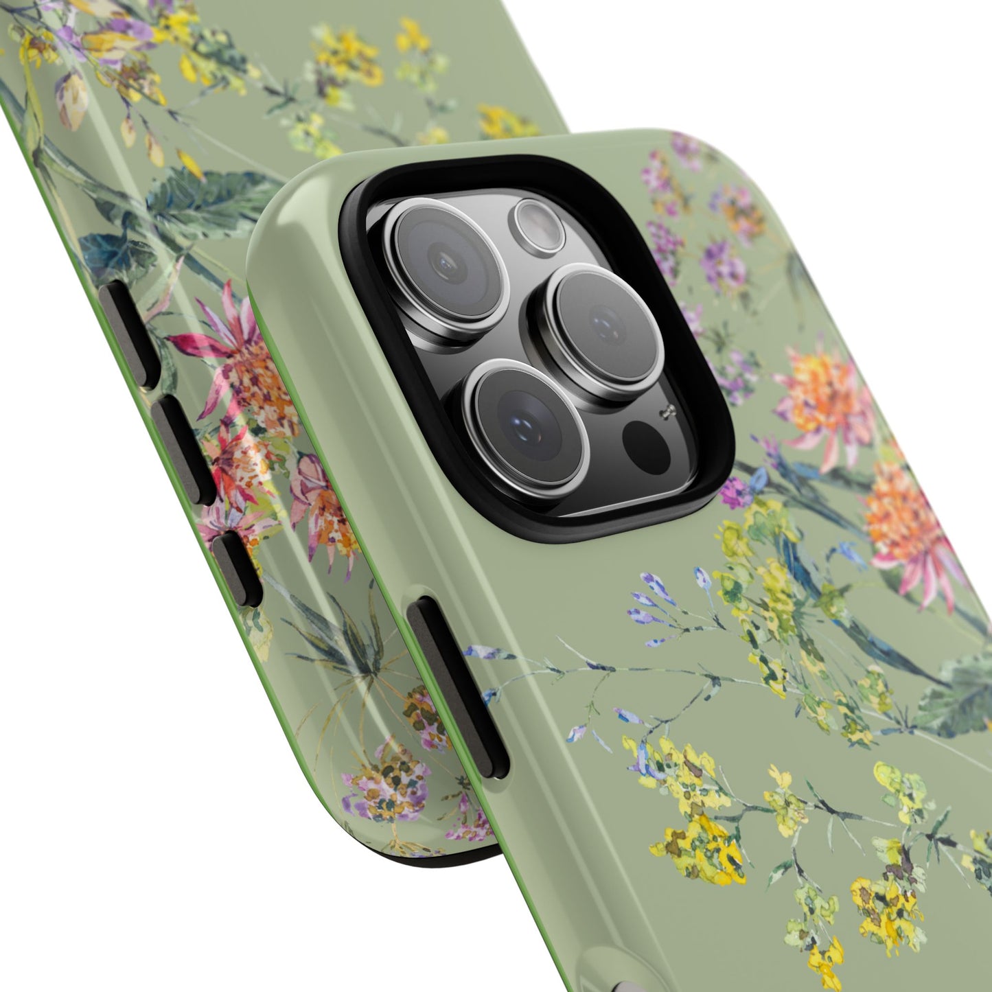 Phone Case - Botanic - Fully Sage Green, Psalm 131:2-3