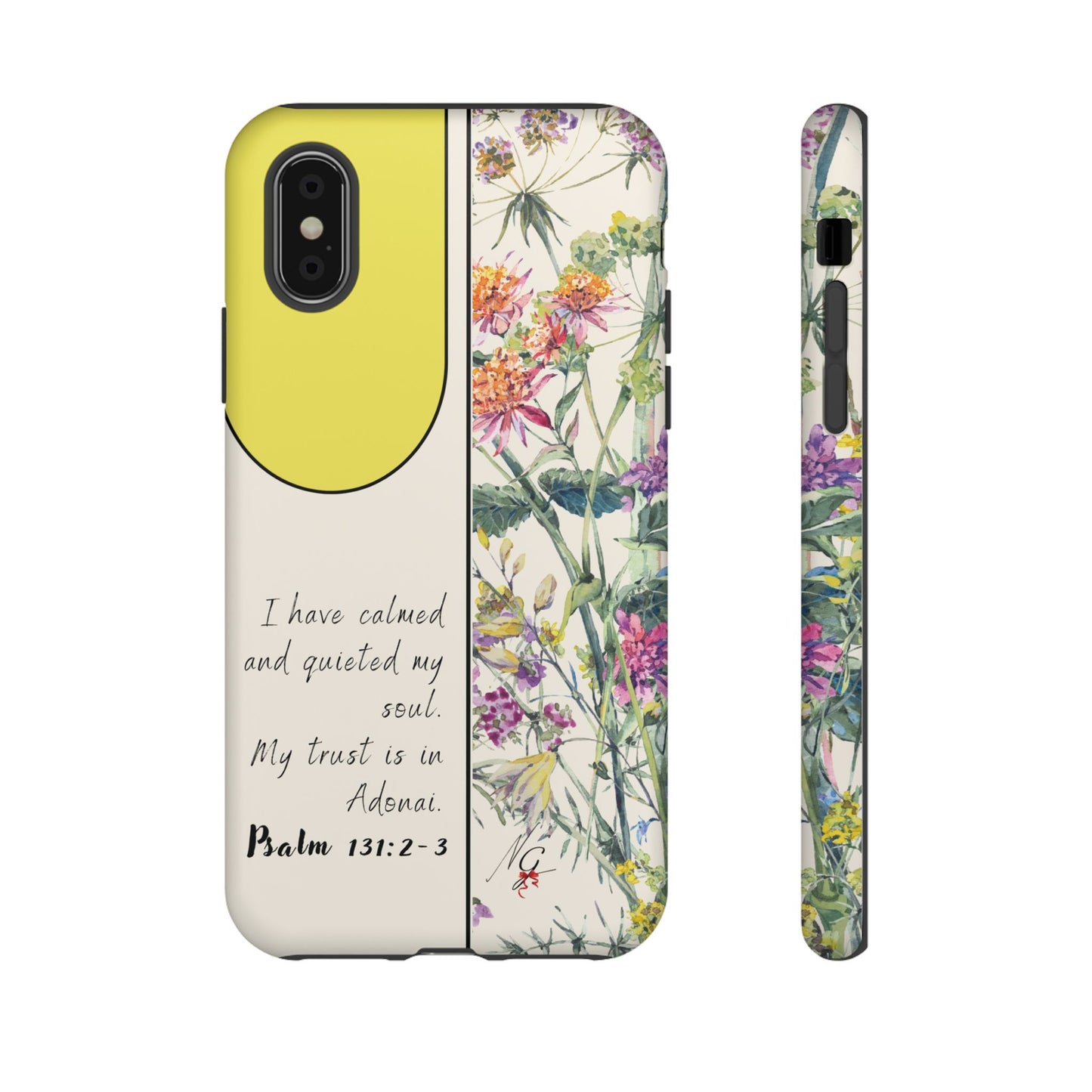 Phone Case: Botanic - Yellow