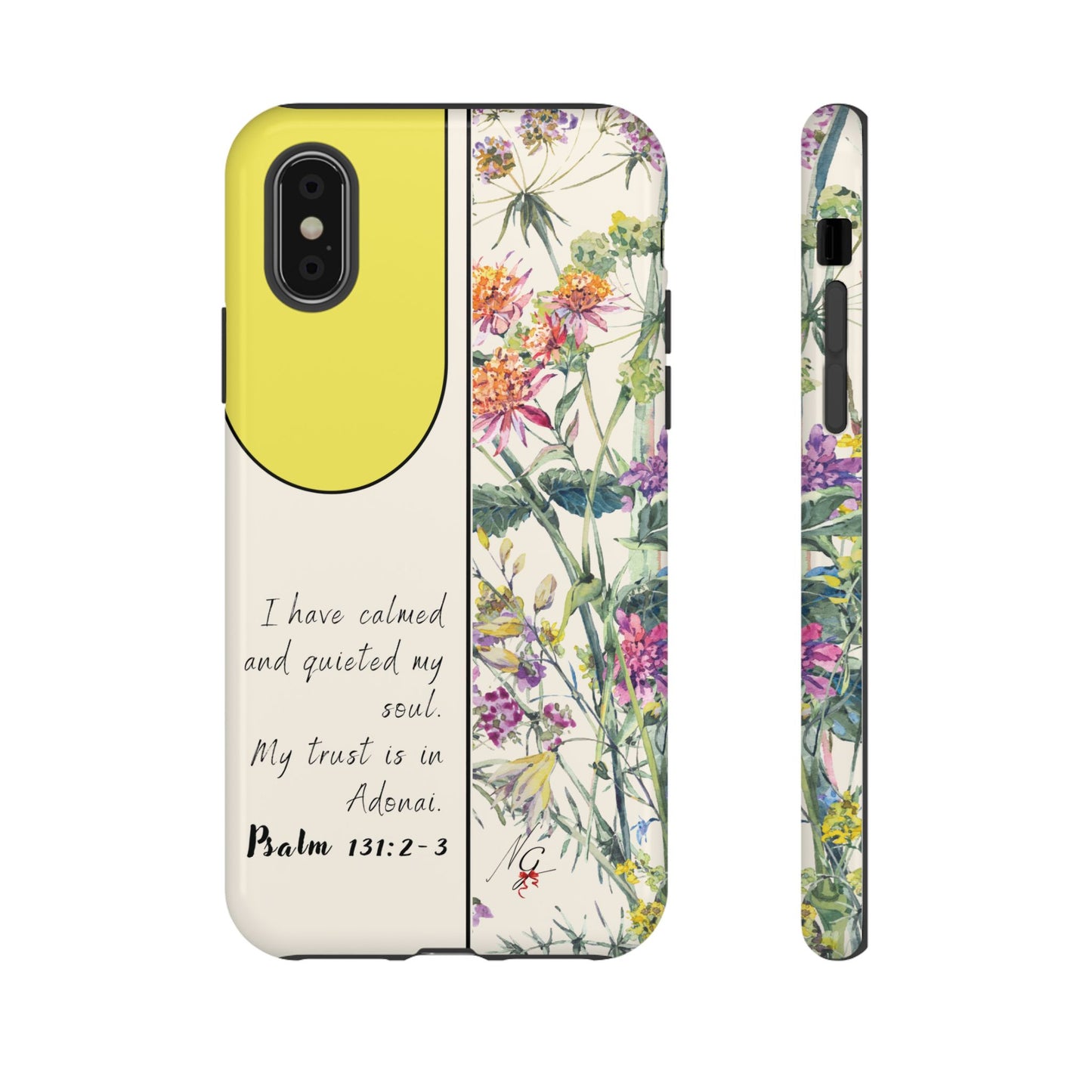 Phone Case: Botanic - Yellow