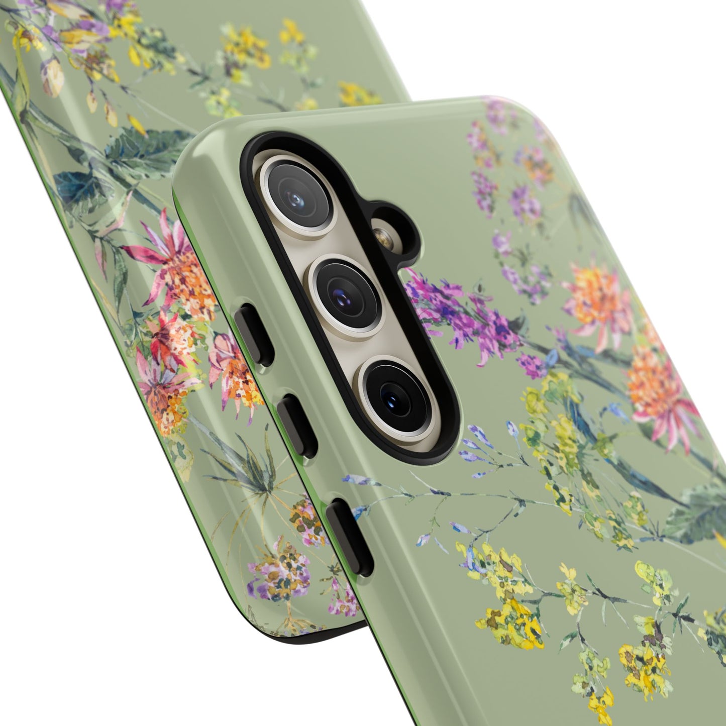 Phone Case - Botanic - Fully Sage Green, Psalm 131:2-3